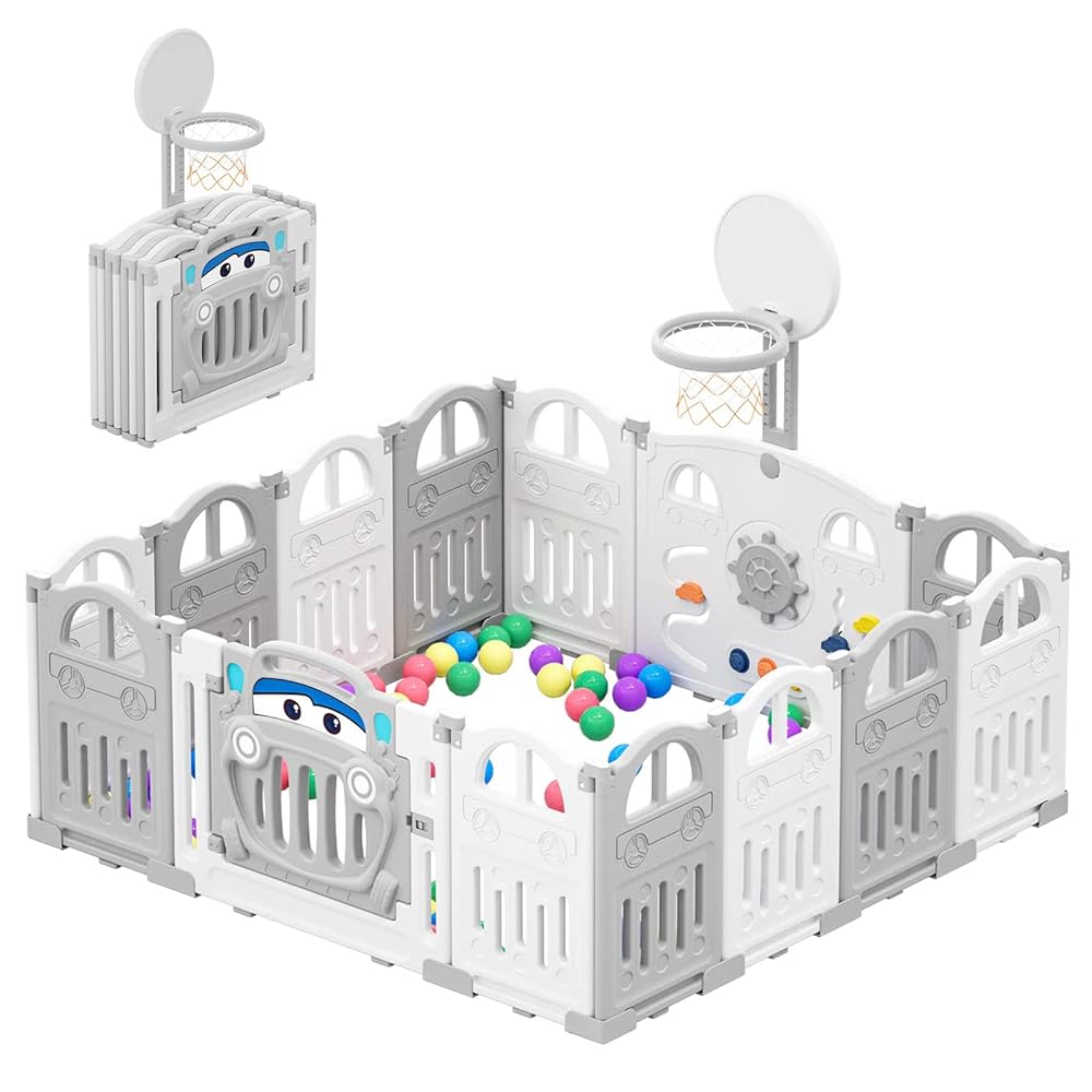 Kutao playpen 12+2 with 50 ocean balls
