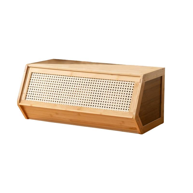 Assembled wooden cabinet units in original colors