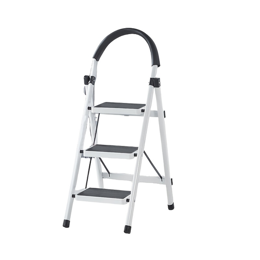 Thickened A-frame ladder metal treads