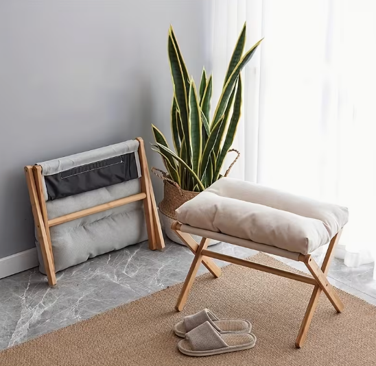 Sofa ottoman - white