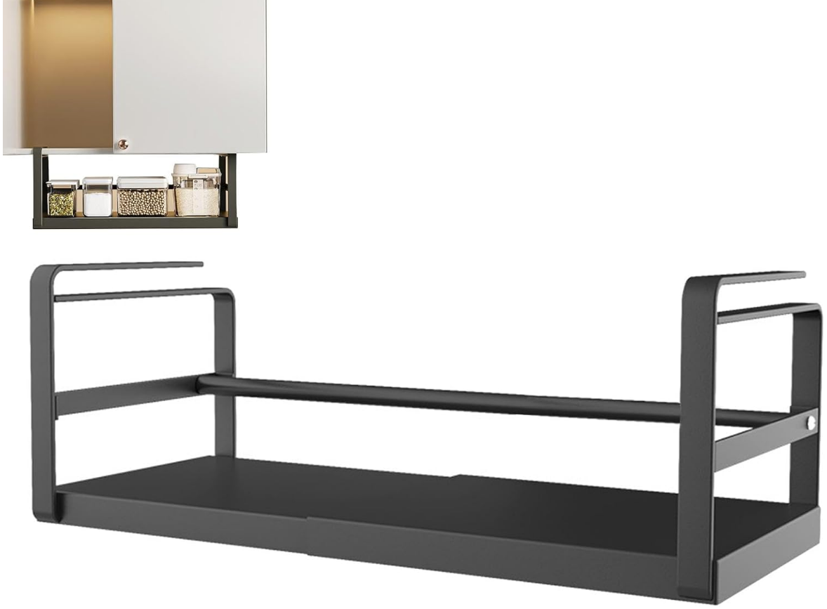 Black Hanging Rack - 45~63cm Telescopic