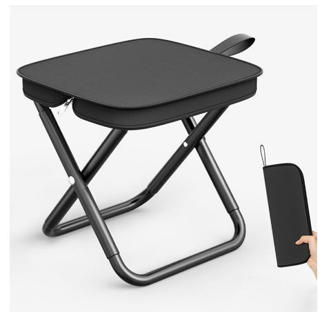 Outdoor hand bag fishing stool small stool portable small stool travel camping fishing train subway high-speed rail ultra-light stool