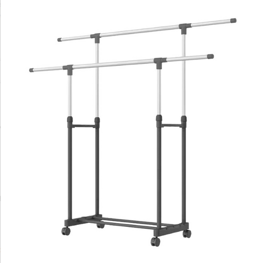 Adjustable (up and down) clothes drying rack