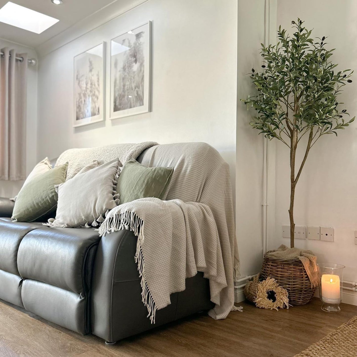 Artificial Plant Olive Artificial Tree Plants Real Artificial Plants Large Looking for Indoor Balcony Bedroom Office Garden Wedding Party Decoration