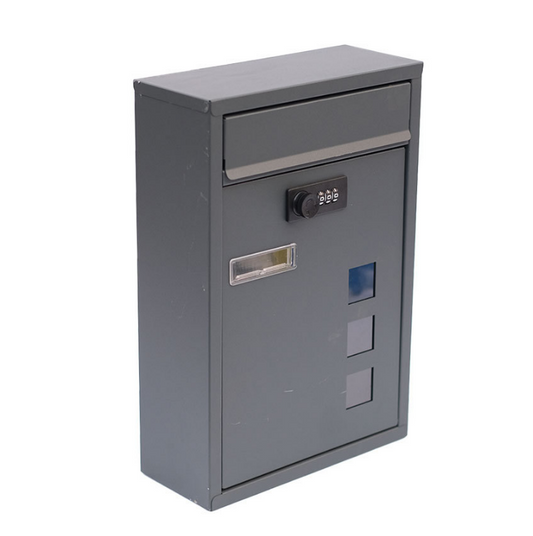 Wall-mounted mailbox