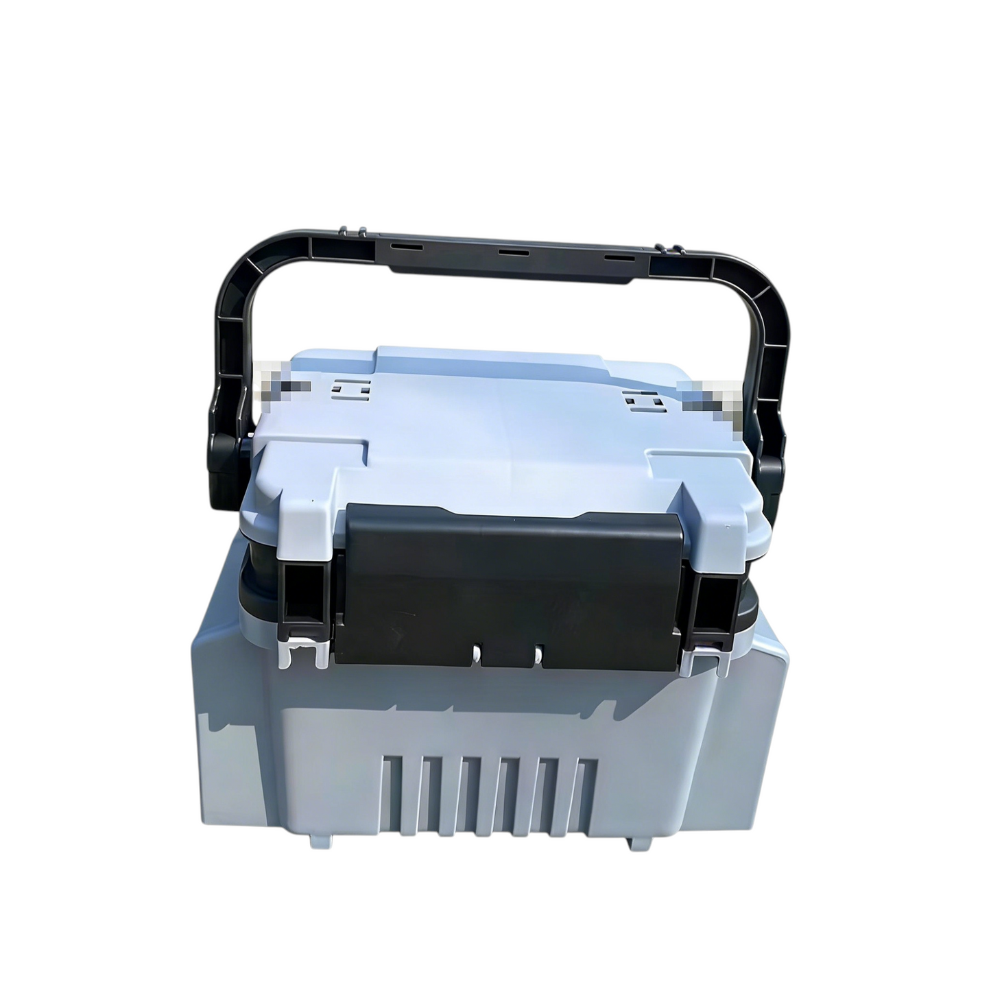 Flip-top lure tackle box