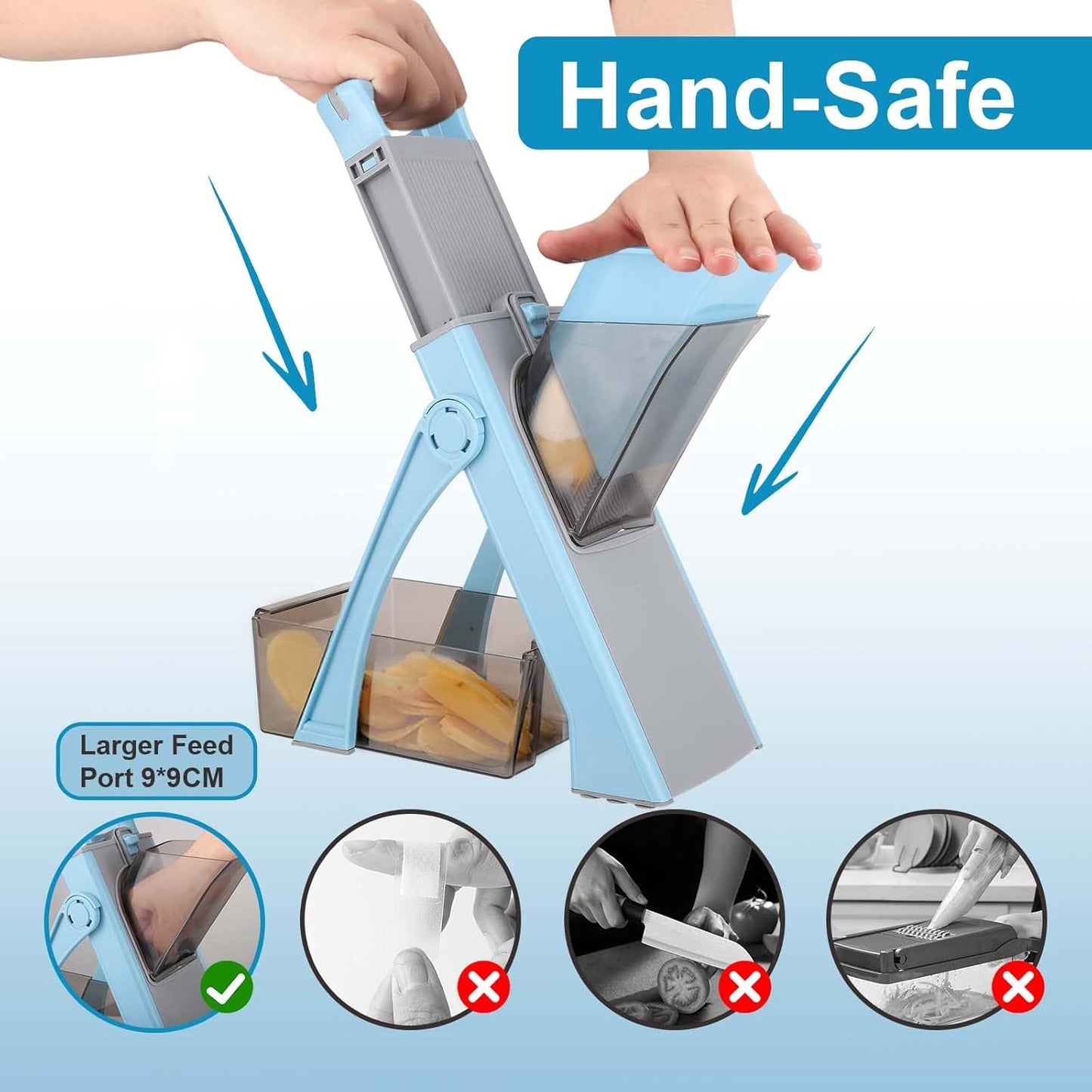 Vegetable Chopper,Mandoline Vegetable Slicer,Vegetable Cutter