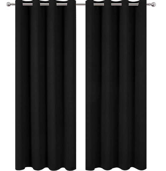 Spring Yafang laminated blackout curtains, heat insulation and sun protection curtains