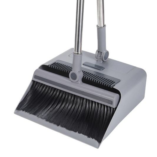 The Three-in-one Set of Broom, Dustpan and FloorBrush ls Easy To Carry and Clean, Suitable for Kitchen and Bathroom ToCreate A Good Sleeping Environment