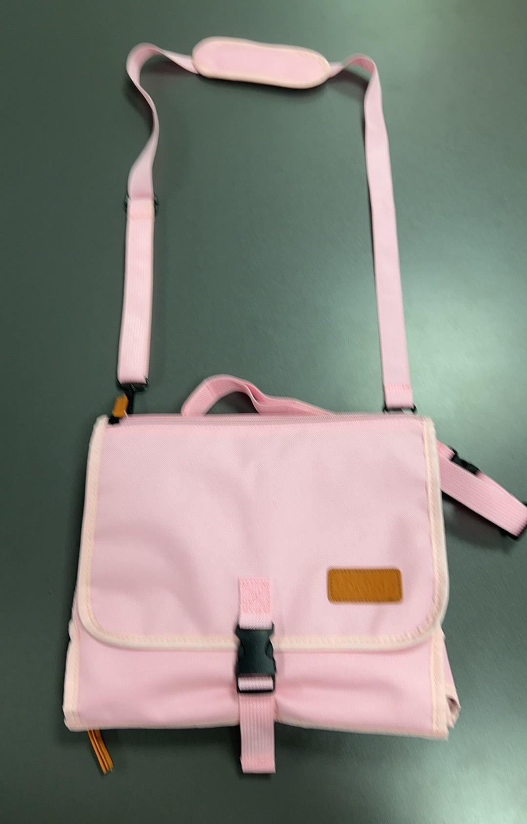 Portable Changing Pad with Shoulder Strap - Detachable Travel Changing Pad - Baby Shower Gifts - Fully Padded & Lightweight - Baby Boy Gifts - Diaper Changing Pad - Changing Mat 27"x22"