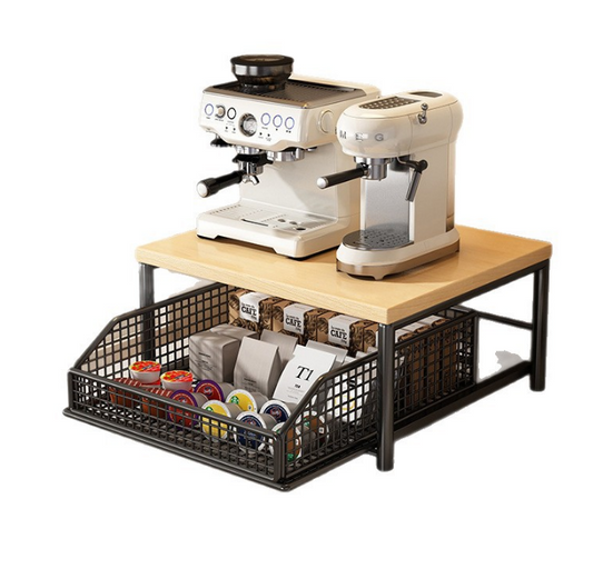 Oven rack with drawer