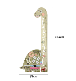 Aktivitätswandpaneele – Ab 18 Monaten – Montessori-Sensorik-Wandspielzeug – 11 Aktivitäten – Beschäftigtes Brett – Dekoration für das Kleinkindzimmer