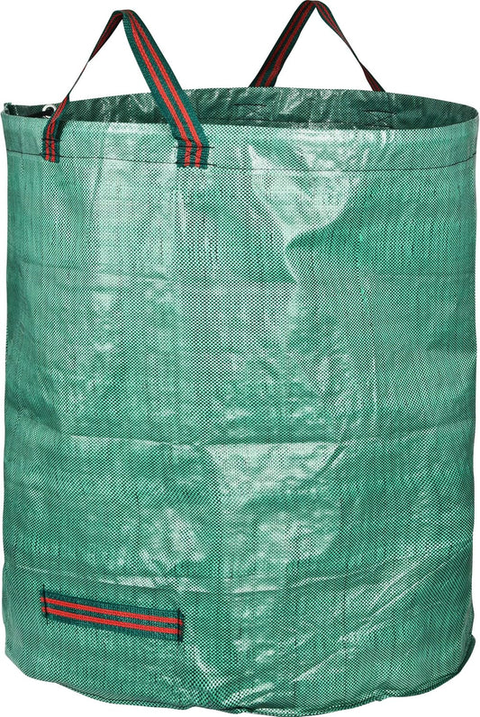 1X 272l Gartensack Laubsack Gartenabfallsack stabil - Gartensäcke für Gartenabfälle - Laubsäcke Rasenschnitt - Grünschnittsäcke faltbar, groß, robust aus Polypropylen-Gewebe