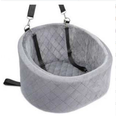 Pet round car bed/carrier