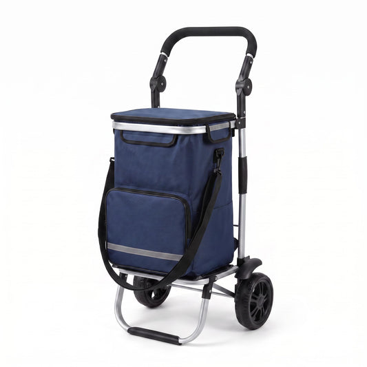 Shopping bag trailer