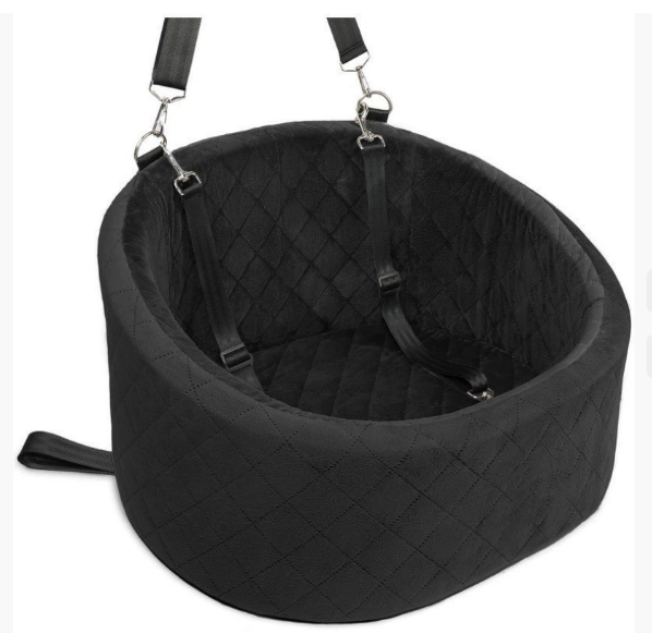 Pet round car bed/carrier