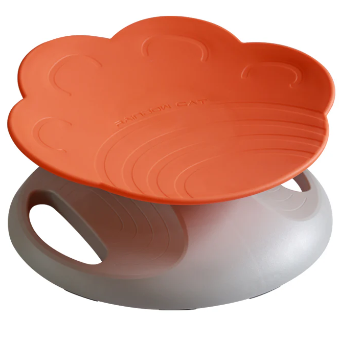 Swivel Chair for Kids, 360° Spinning Seat, Toddler Sit and Spin Chair, Sensory Balance Toys for Children, Autism Sensory Equipment ADHD Perfect for Home Classroom Therapy Centers (Blue)