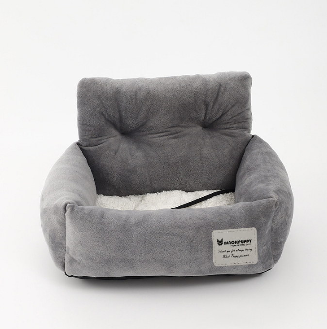 Pet car bed