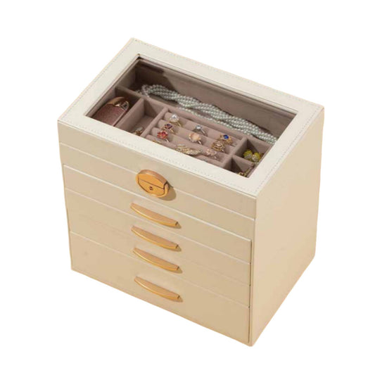 Five-layer jewelry storage box