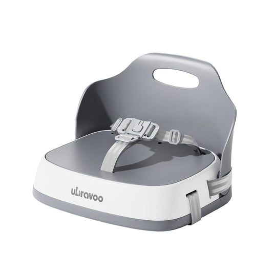 UBRAVOO Baby Booster Seats, Portable High Chairs for Babies and Toddlers, HighChair for Baby from 6 Months to 3 Years, Sitting Up to 15 kg