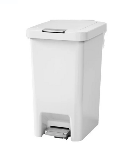 20L pedal trash can with lid