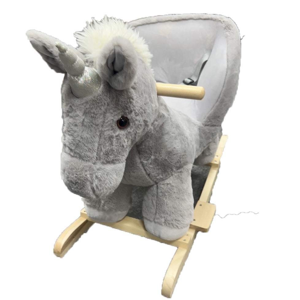 Derun Rocking Horse - Gray
