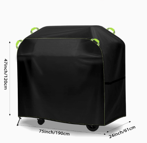BBQ Waterproof Cover - Black