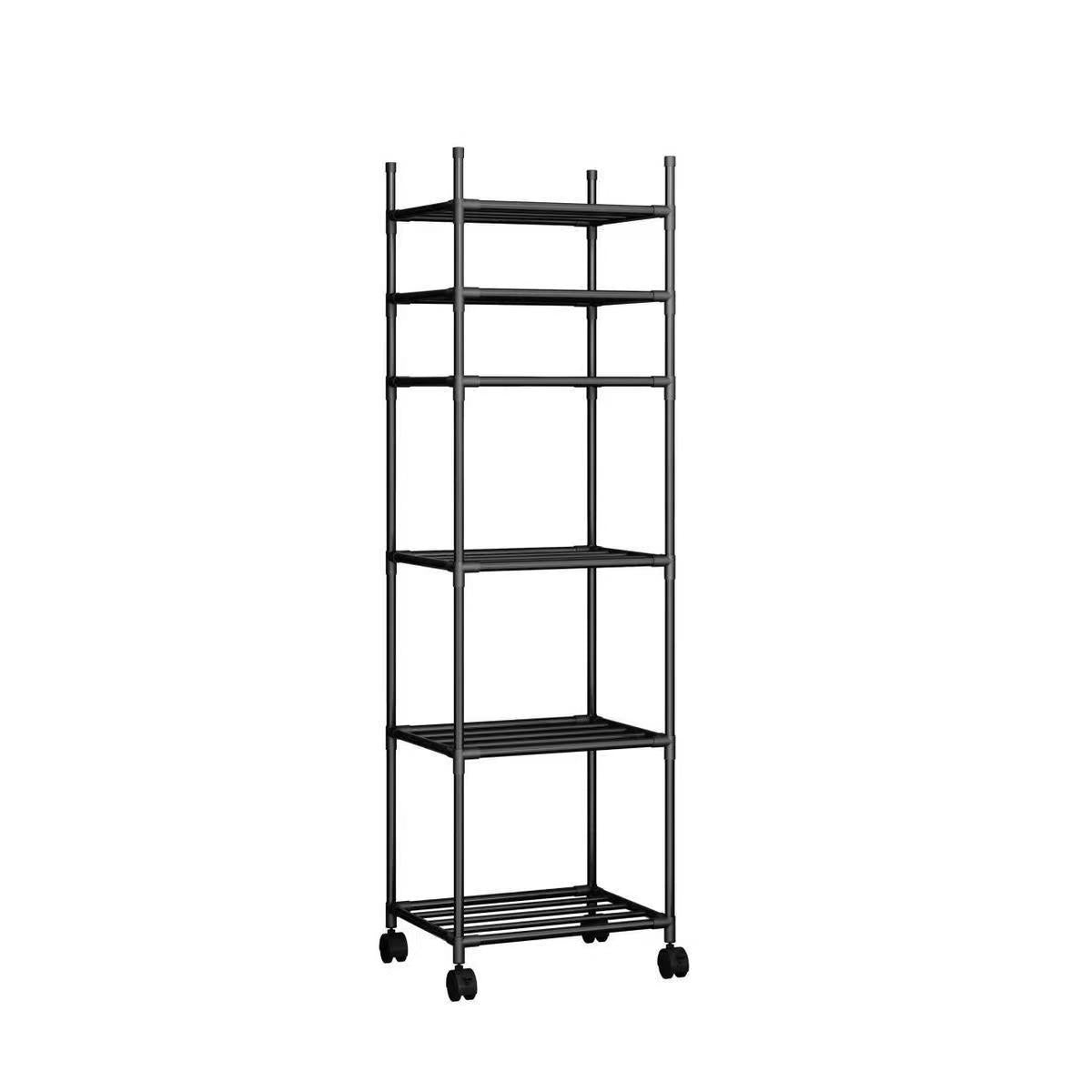 Removable six-layer storage rack